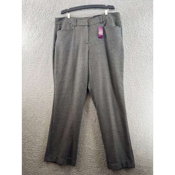 Lane Bryant  Houston Classic Trouser Pants Black & White  Size 16 NWT - Picture 1 of 9